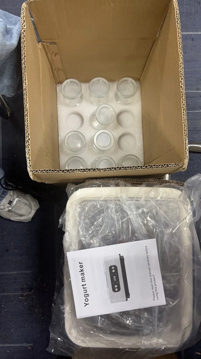 Large Capacity Automatic Yogurt Maker – 9 Cups Fermentation Machine